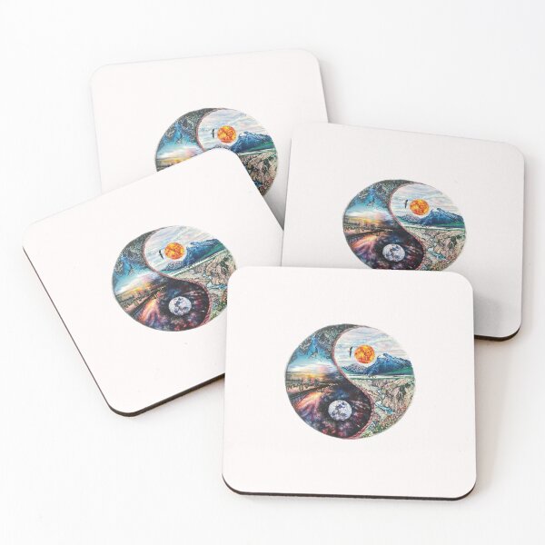 Item preview, Yin-Yang Kaleidoscope: Landscapes in Harmony designed and sold by RZai.