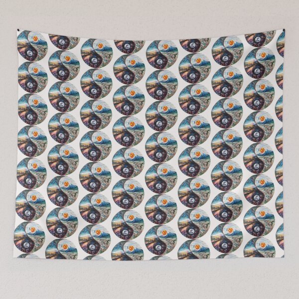 Item preview, Yin-Yang Kaleidoscope: Landscapes in Harmony designed and sold by RZai.
