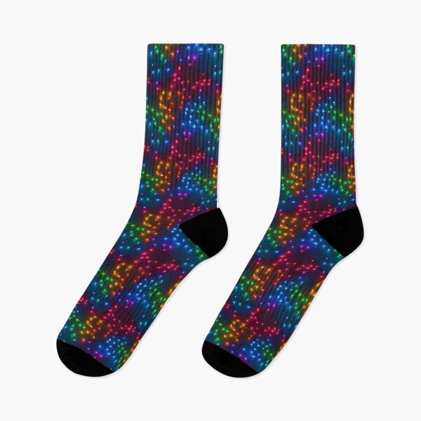 Item preview, Intricate Multi Coloured Lights Pattern designed and sold by Theo-B.