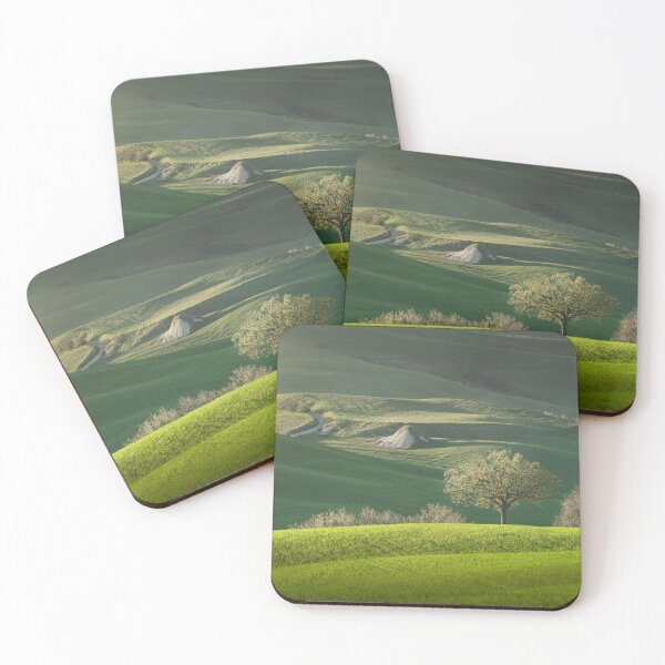 Item preview, Spring in Tuscany, rolling hills and trees. Pienza, Italy designed and sold by Stefano Orazzini.