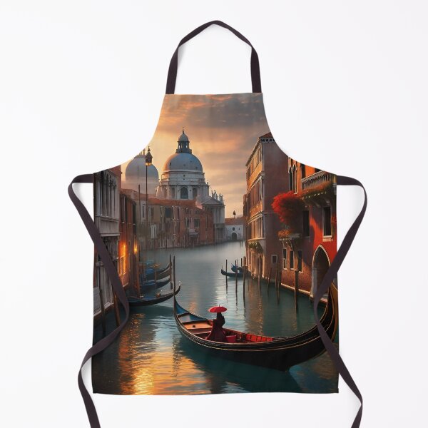 Item preview, Woman in a gondola in Venice designed and sold by AICreatorin.