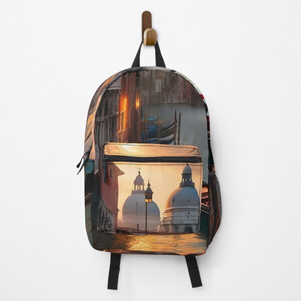 Item preview, Woman in a gondola in Venice designed and sold by AICreatorin.