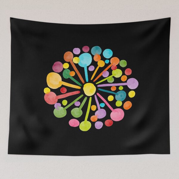 Item preview, colorful flowers,funny gift designed and sold by your-t-shirts55.