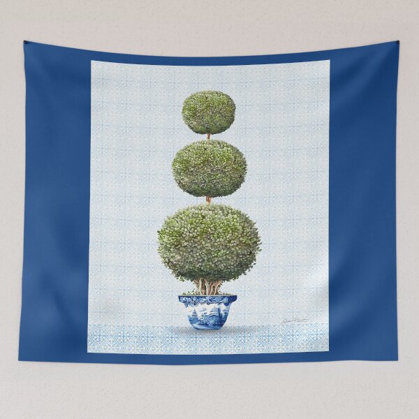 Item preview, Topiary Tree And Chinoiserie A designed and sold by Jean Plout.