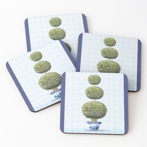 Item preview, Topiary Tree And Chinoiserie A designed and sold by Jean Plout.