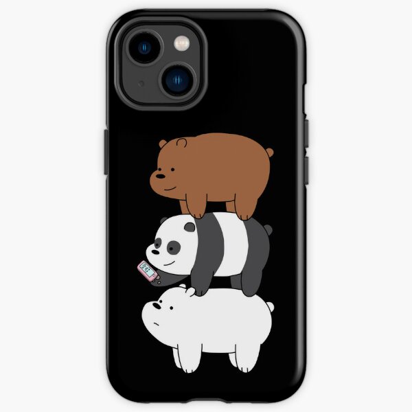 We Bare Bears Grizzly Panda and Ice bear iPhone Case