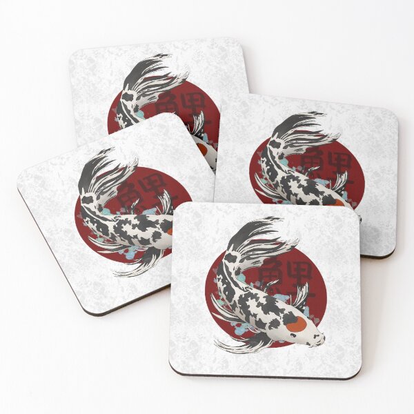 Item preview, Japanese Koi (White) designed and sold by DreamJunkArt.