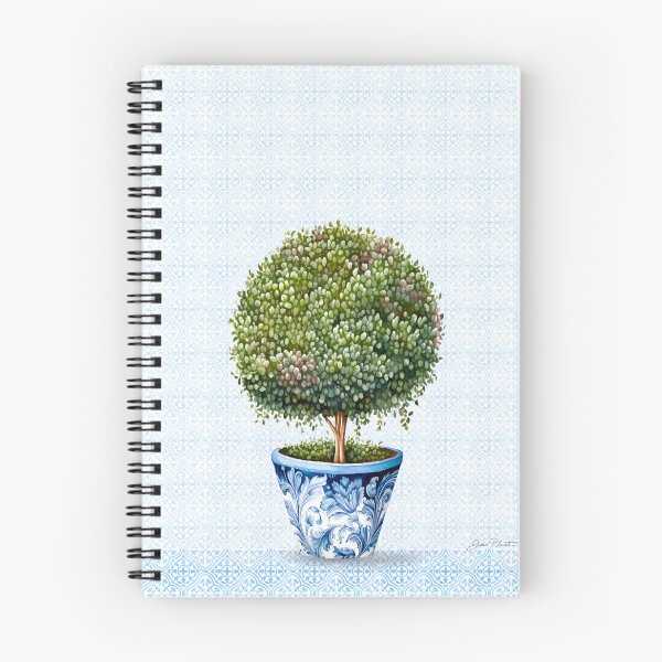 Item preview, Topiary Tree And Chinoiserie C designed and sold by Jean Plout.