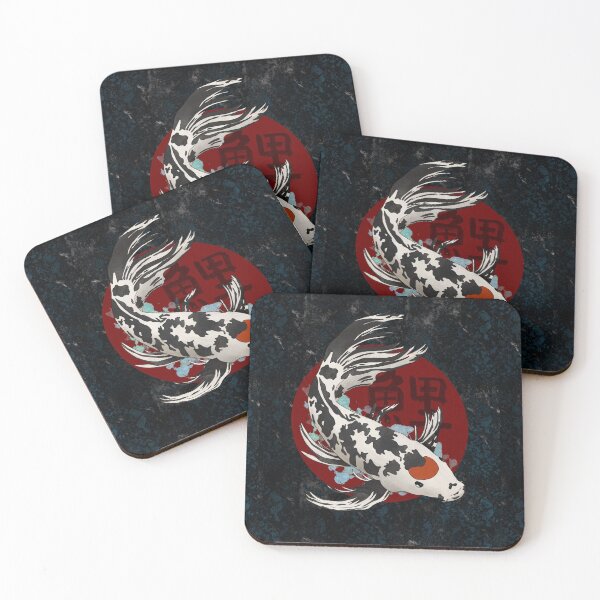 Item preview, Japanese Koi (Black) designed and sold by DreamJunkArt.