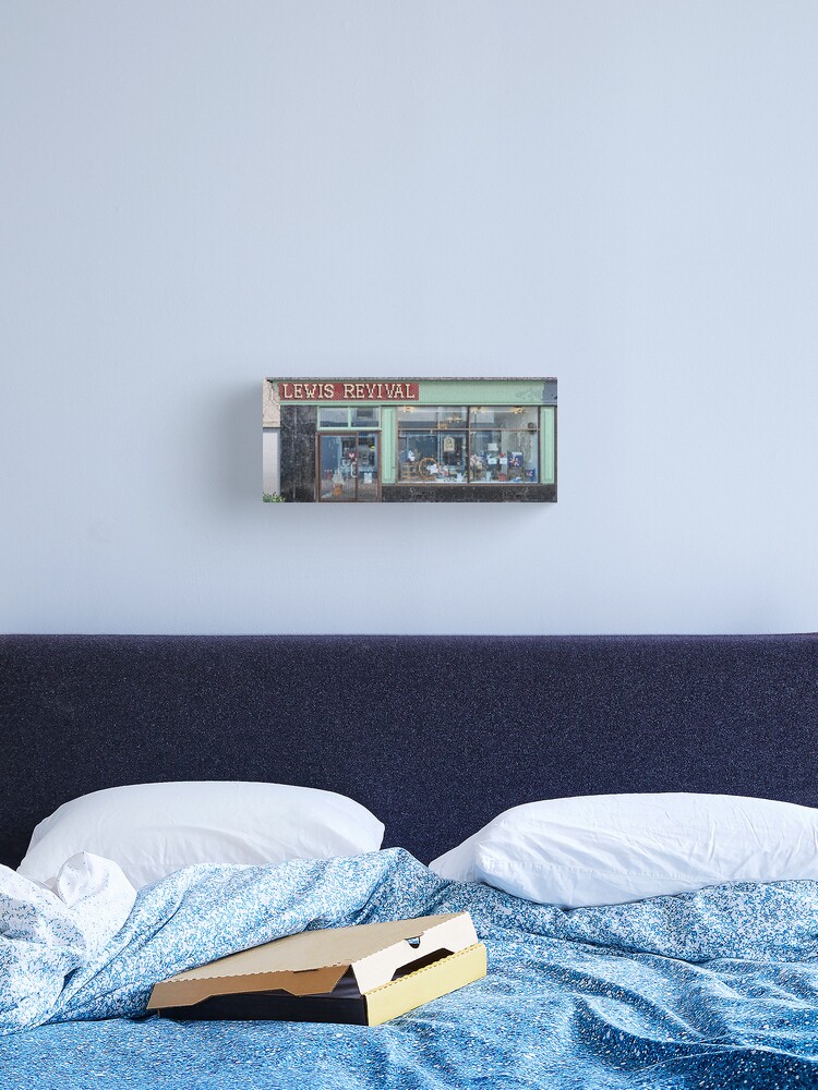 Thumbnail 2 of 3, Canvas Print, Lewis Revival pixel art, Stornoway designed and sold by TheRandomFactor.