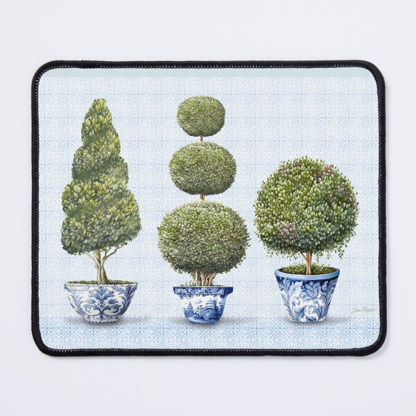 Item preview, Topiary Tree And Chinoiserie D designed and sold by Jean Plout.
