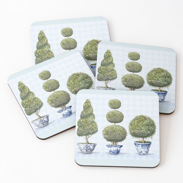 Item preview, Topiary Tree And Chinoiserie D designed and sold by Jean Plout.