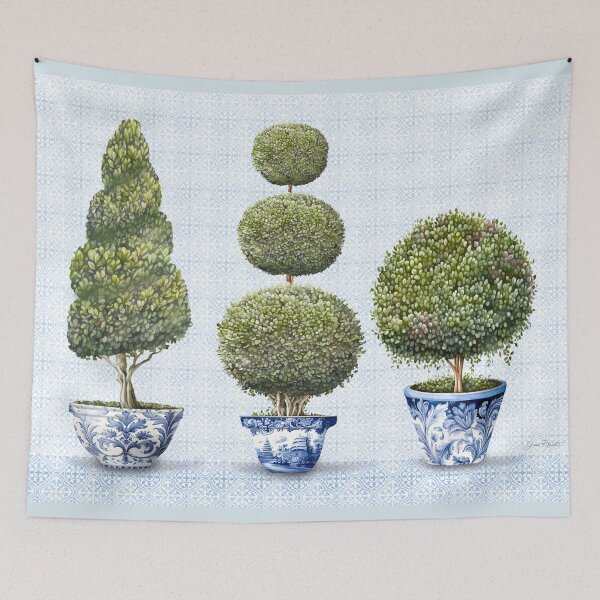 Item preview, Topiary Tree And Chinoiserie D designed and sold by Jean Plout.