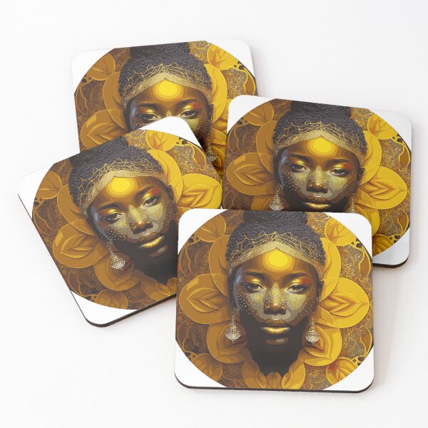 Item preview, Oshun of the Sunflowers designed and sold by WennsdaysChild.