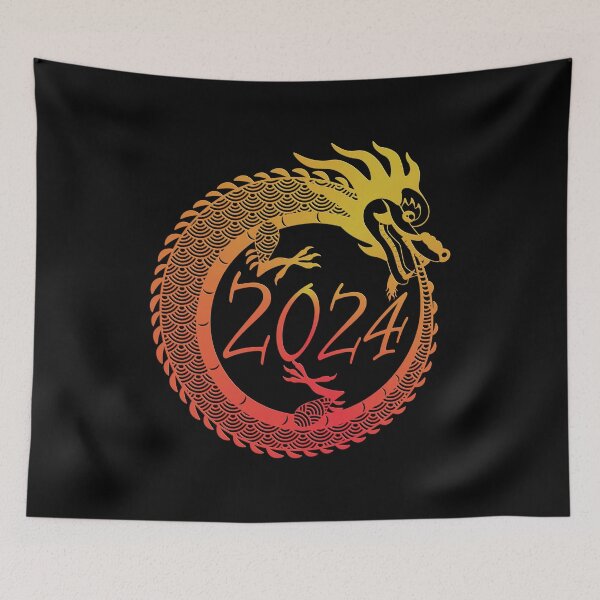 Item preview, Lunar New Year of the Dragon 2024 designed and sold by gthylla.