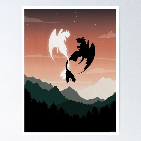 How to Train Your Dragon: Movie Poster Mural - Officially Licensed