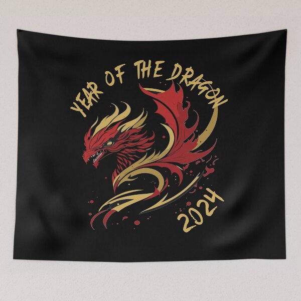 Item preview, Lunar New Year of the Dragon 2024 designed and sold by gthylla.