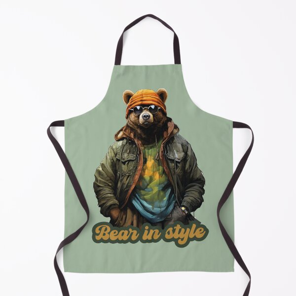 Item preview, Bear Grazer - bear in style designed and sold by ArtFusion-Shop.