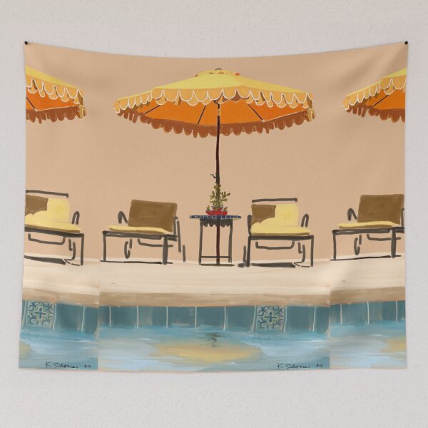 Item preview, Yellow Umbrella La Quinta designed and sold by kschowe.