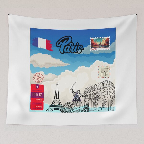 Item preview, Paris Greeting Card designed and sold by AkulShop.
