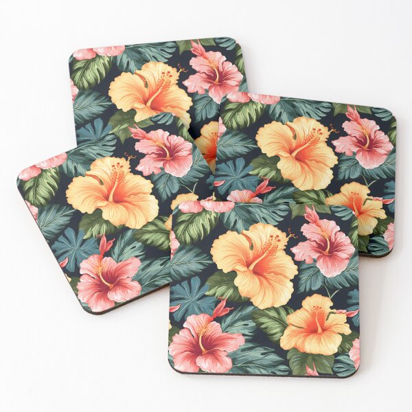 Item preview, Hibiscus Flowers Pattern 12 designed and sold by DigitalPatternx.