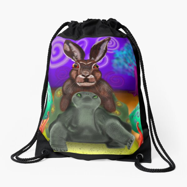 Slow Trip Drawstring Bag