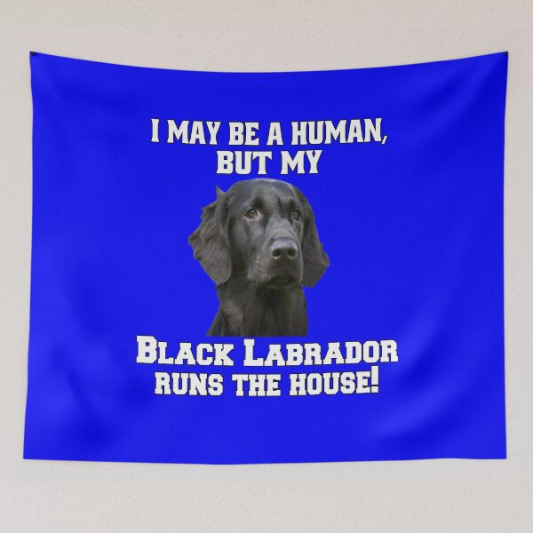 Artikelvorschau, Schwarzer Labrador Retriever Ich mag ein Mensch sein, aber mein schwarzer Labrador entworfen und verkauft von fantasticdesign.