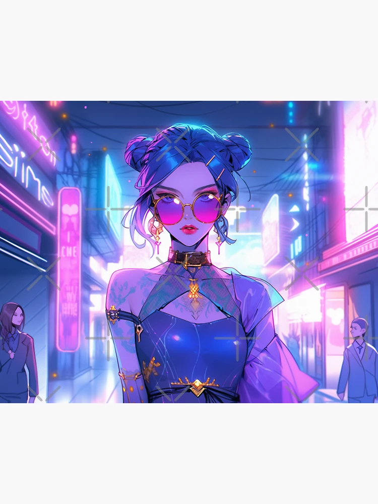 Yeyo Youth - Cyberpunk Anime Girl