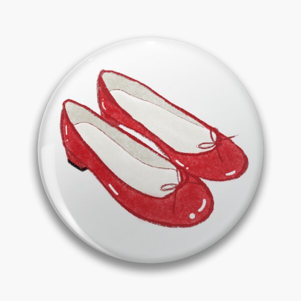 Item preview, red ballerinas designed and sold by babypixie444.