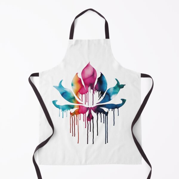 Item preview, Radiant Lotus in Rainbow Watercolors designed and sold by Promagine.