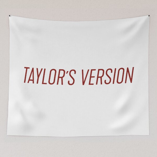 Item preview,  Taylor’s Version (RED) logo text designed and sold by KAgraphic.