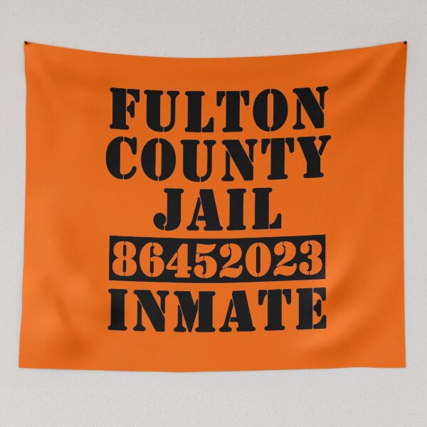 Item preview, FULTON COUNTY JAIL INMATE 86452023 FUNNY TRUMP designed and sold by LoveAndDefiance.