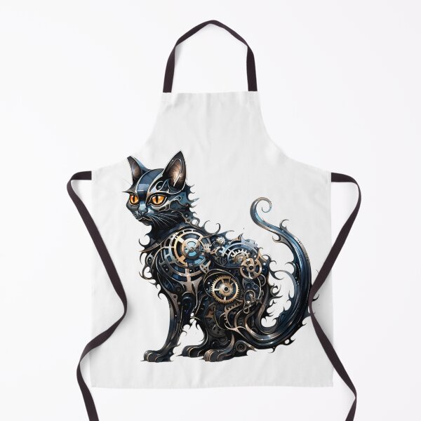 Item preview, Steampunk Cat made of Clockwork Gears designed and sold by SchorlCraft.