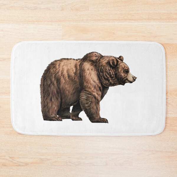Item preview, Hand Drawn Bear Illustration designed and sold by CritterSticker.