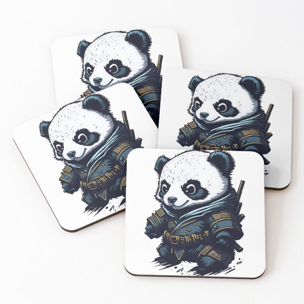 Item preview, The Ninja Panda designed and sold by ArtsyWishesShop.