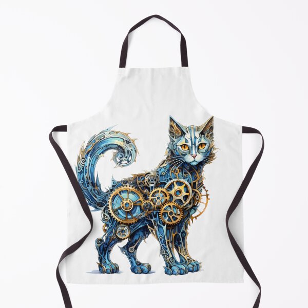 Item preview, Steampunk Cat made of Clockwork Gears designed and sold by SchorlCraft.