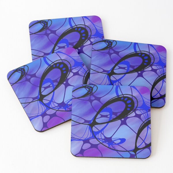 Item preview, Peacock Abstract designed and sold by Taphath Foose Artist.