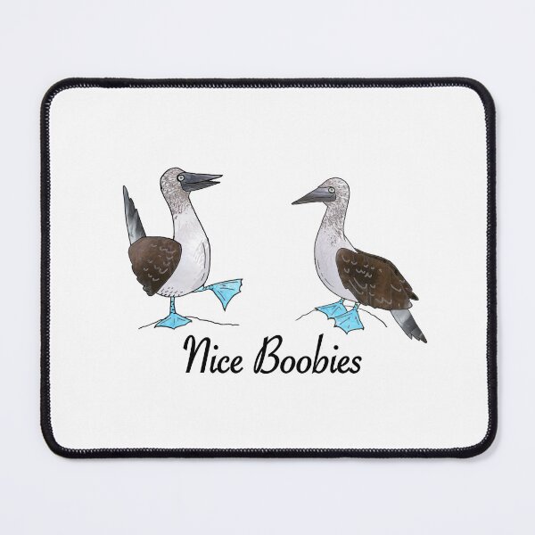 Item preview, Nice Boobies (black text for light backgrounds) designed and sold by C-Birb.