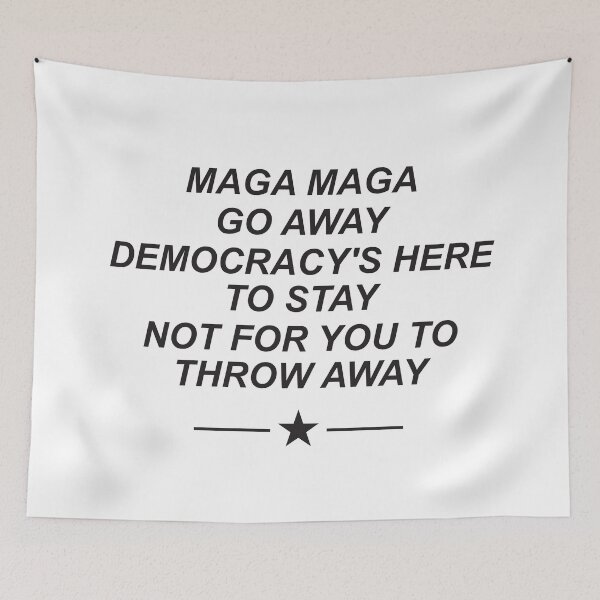 Item preview, MAGA MAGA go away designed and sold by Politics-Corner.