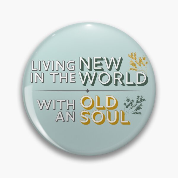 Item preview, Living in The New World With an Old Soul Country Song Lyric designed and sold by Brainless Art.
