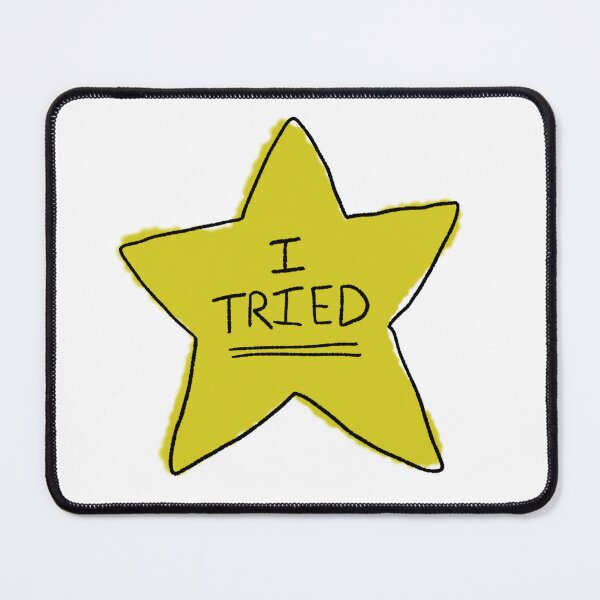 Item preview, I tried gold star designed and sold by CryptidKite.