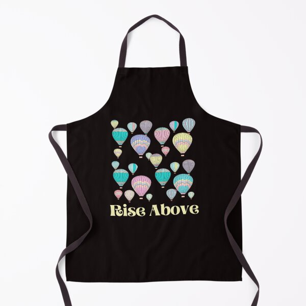 Item preview, Fun Rise Above Hot Air Balloon Inspirational Spirit designed and sold by MagicSD Designs.