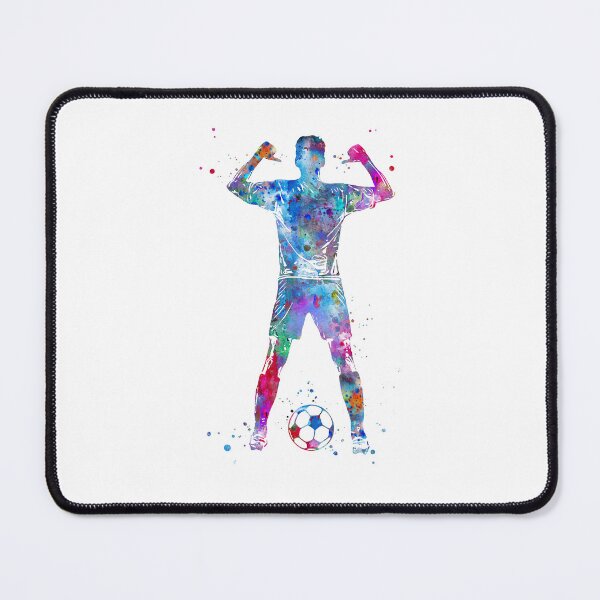 Item preview, Male Soccer Player designed and sold by Rosaliartbook.