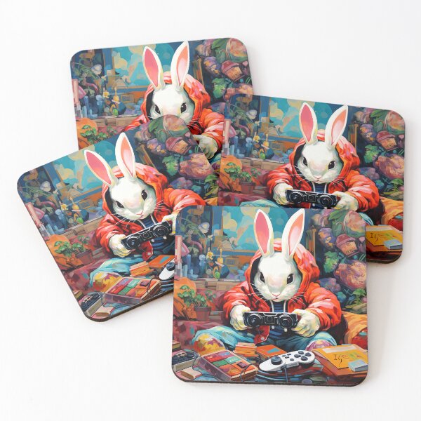 Item preview, A Gamer Bunny's Battle designed and sold by Ivan  Guaderrama.