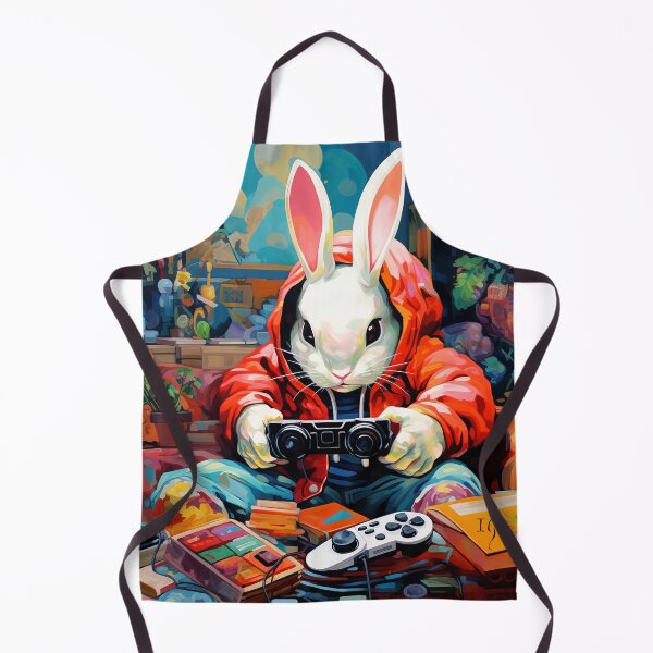 Item preview, A Gamer Bunny's Battle designed and sold by Ivan Guaderrama.