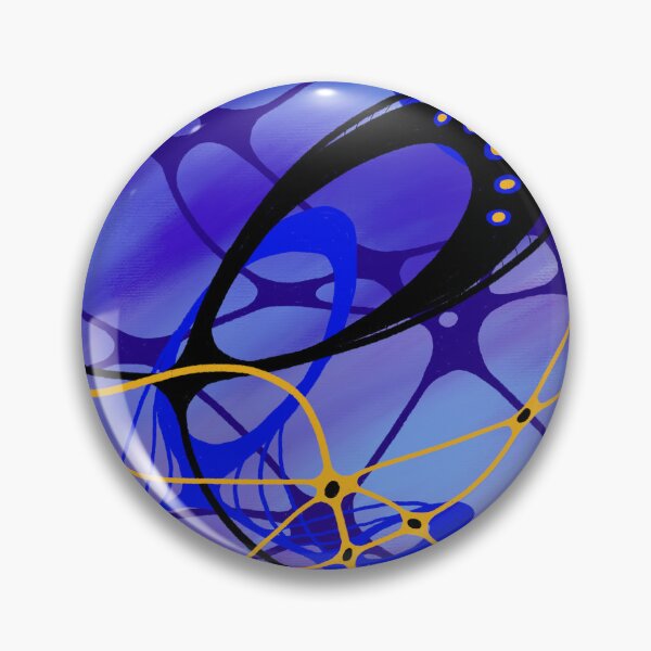 Item preview, realeza azul abstracto designed and sold by Taphath Foose Artist.