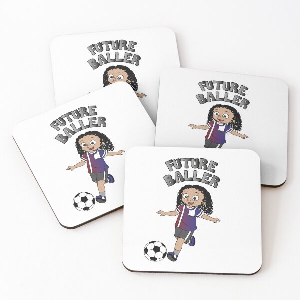 Item preview, 'Future Baller' - Girl with curly hair designed and sold by ThingsByNin.