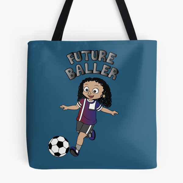Item preview, 'Future Baller' - Girl with curly hair designed and sold by ThingsByNin.