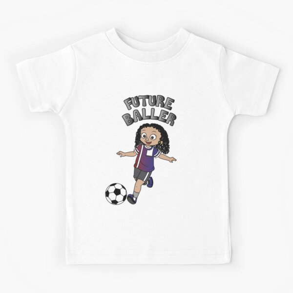 Item preview, 'Future Baller' - Girl with curly hair designed and sold by ThingsByNin.