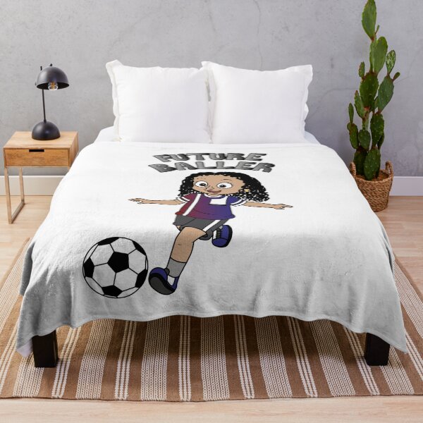 Item preview, 'Future Baller' - Girl with curly hair designed and sold by ThingsByNin.